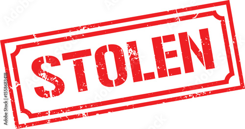 Grunge stamp stolen
