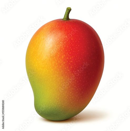 mango fruit  colorful vector icon with white background