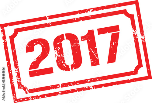 Grunge stamp 2017