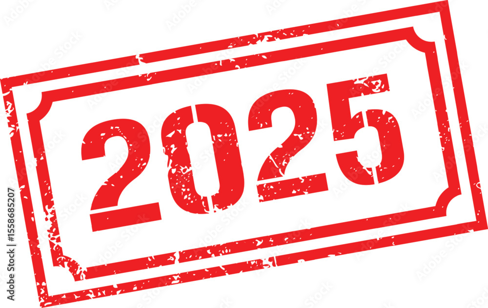 Grunge stamp 2025 Grunge stamp 2025