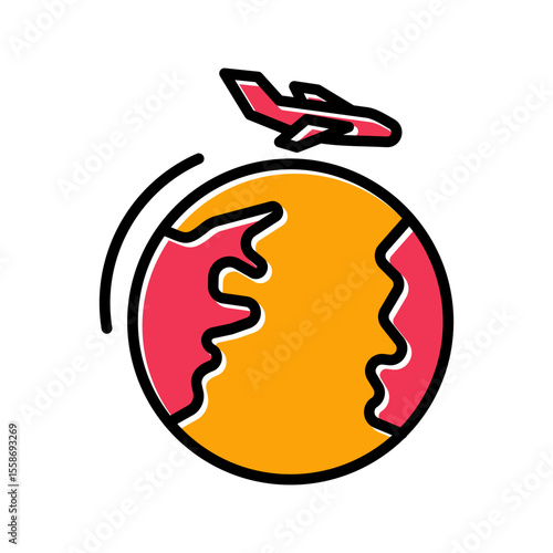 Holiday Travel Icon Design