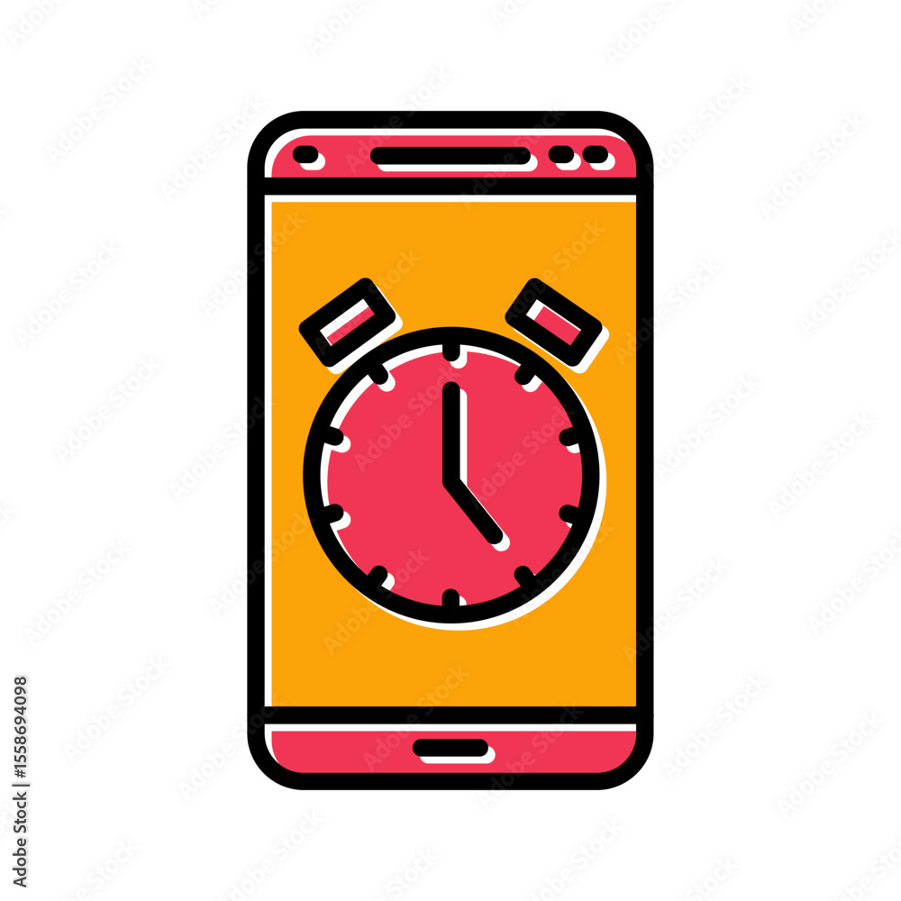 Obraz premium Alarm Icon Design