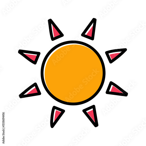 Free Download Sun Icon Design - GFXLoad