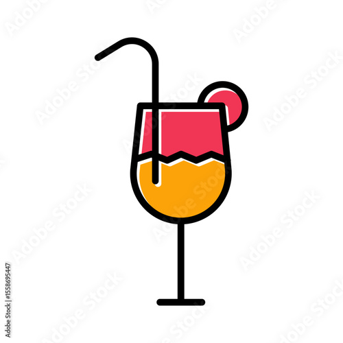 Festive Drinks Icon Design