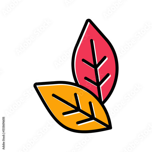 Tobacco Leafs Icon Design