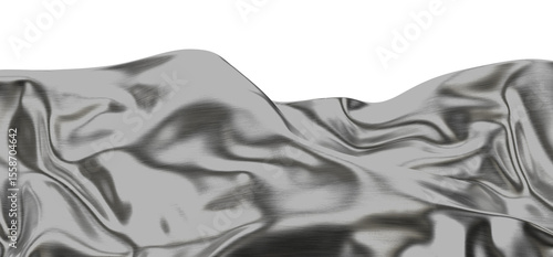 Chic Simplicity: Brushed Metal Plate Background Enhances Minimalist Designs