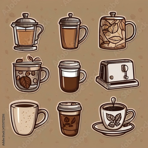 coffee, cafe, drink, tea time, americano, latte,