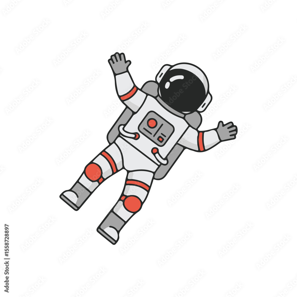 astronaut Vector Icons – astronaut floating in space icon, suitable for infographics and app designs astronaut Vector Icons – astronaut floating in space icon, suitable for infographics and app designs