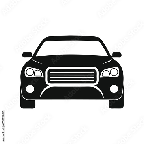 Private Car Vector icon