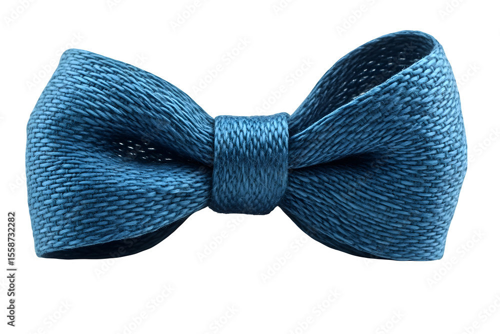 Plain cotton shoelace tied in bow isolated on white background Plain cotton shoelace tied in bow isolated on white background
