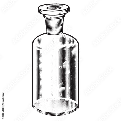 Science Illustration Bottle⁠

