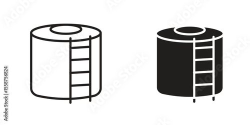 Water tank icon