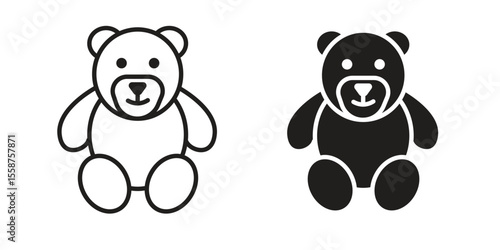 Teddy bear icon