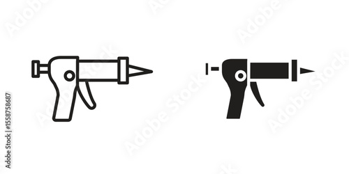 Sealants gun icon