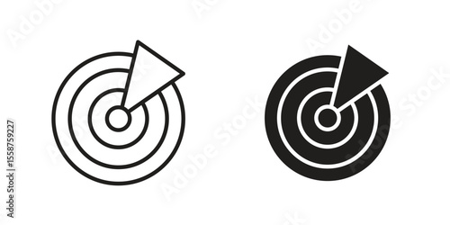 Radar detection icon
