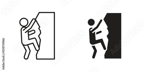 People Climbing icon