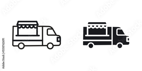 Food truck icon