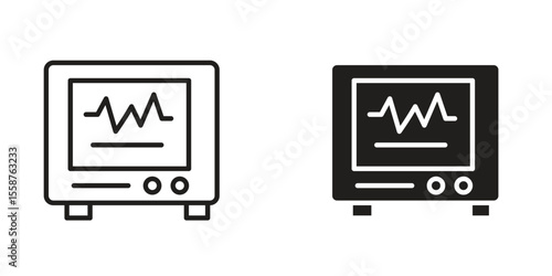 EKG monitor icon