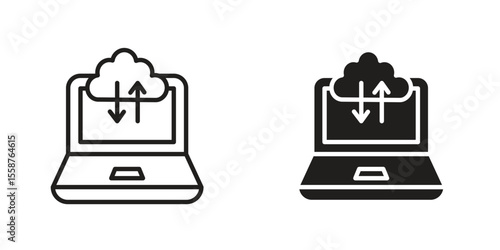 Cloud computing icon