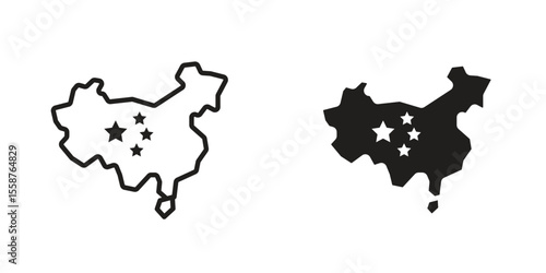 China map icon