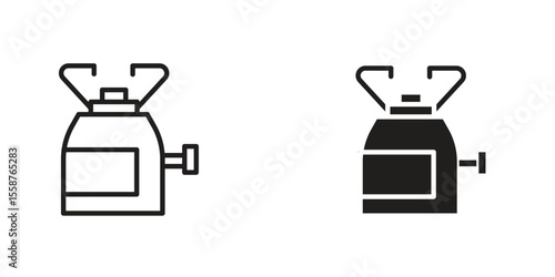 Camping gas icon