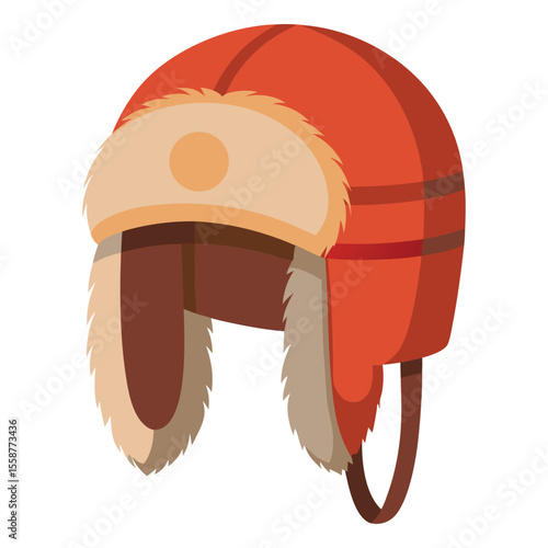 Winter trapper hat