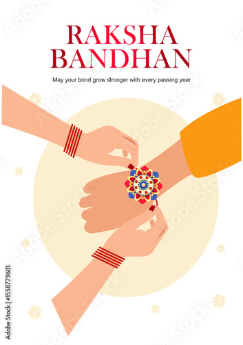 Raksha bandhan means the bond of protection
