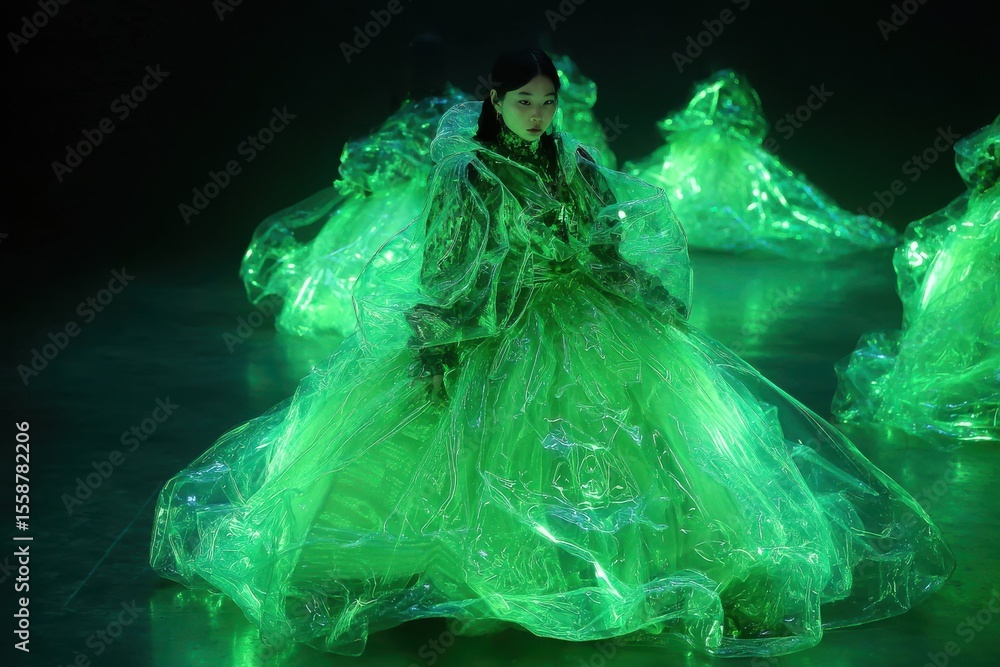 Fototapeta premium Professional examining in a setting showing expression