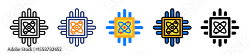 Quantum Computing Icon