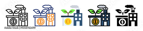 Industry Investment Icon