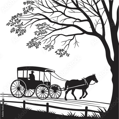horse and carriage