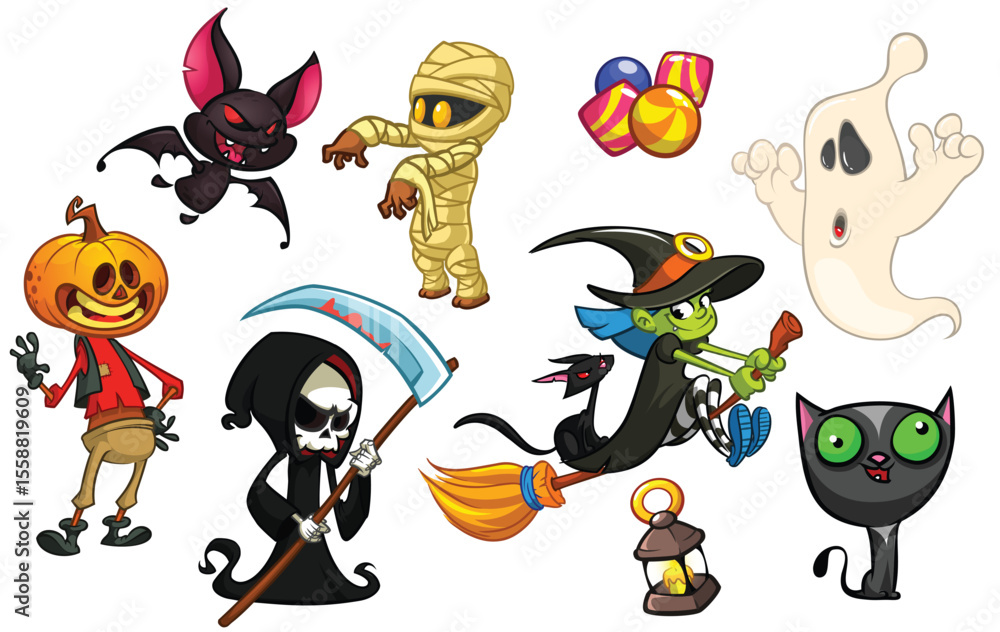 Fototapeta premium char_helloween_5.eps