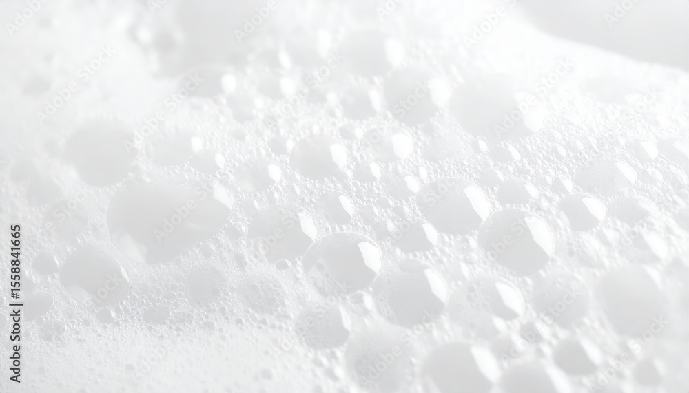 Obraz premium Closeup White Foam Texture