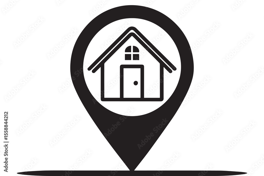 home location vector icon
home location vector icon