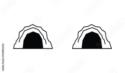 Travel and recreation in the mountains. Tourist signs Mountains, tent, campfire. Outdoor recreation.      