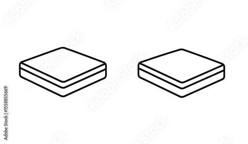 sponge icon vector design template simple and clean