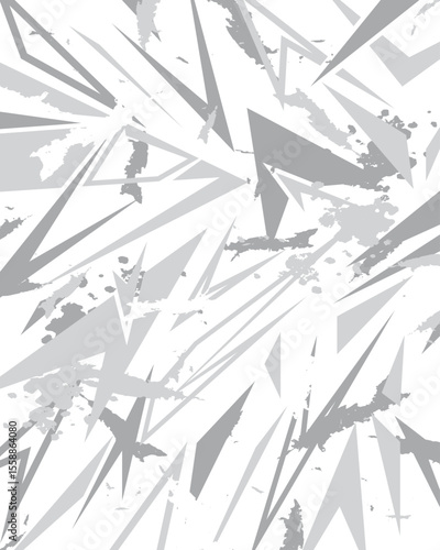 Abstract stripes pattern background with abstract grunge splash for sublimation jersey