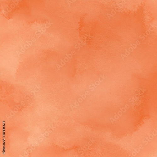 Terracotta Watercolor Texture – Warm Earthy Abstract Background 7
