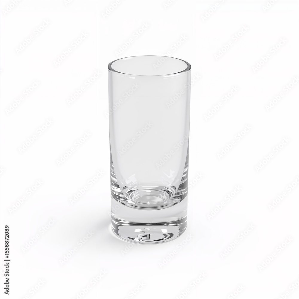 Socket wrench crystal glass design for 3D on plain white background Socket wrench crystal glass design for 3D on plain white background