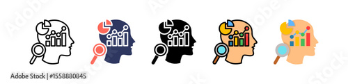 Predictive Analytics multiple icon