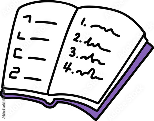 Open book