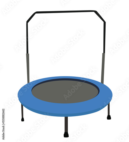 trampoline. trampoline playground.Trampoline for jumping. 