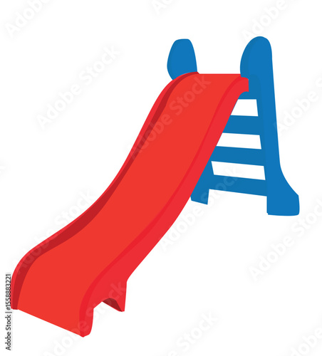 Children’s playground slide. park slide