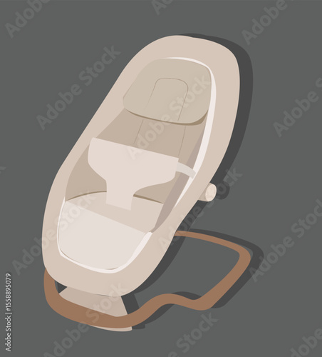 Baby Bouncer Chair.Helps parents care for the baby.