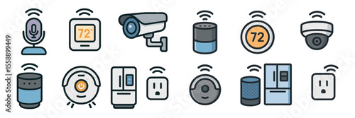 Smart home devices for modern living showcase various appliances enhancing convenience and security without compromising style