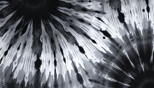 Abstract monochrome tie-dye pattern, seamless texture ,  cool,  graphic
