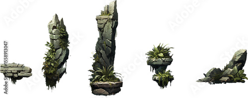  Game Art Jungle Ground for Print