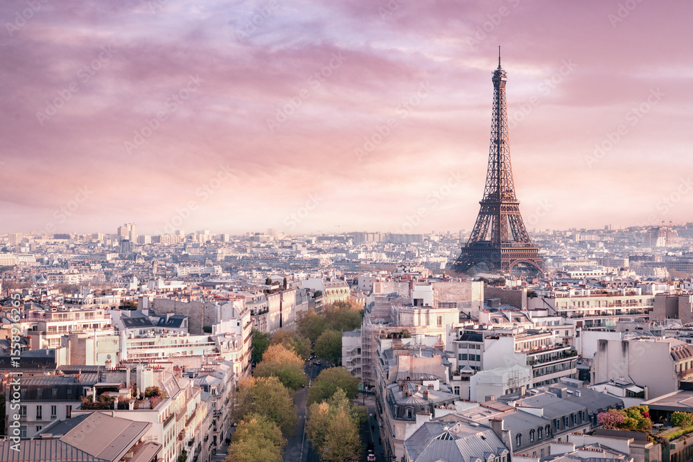 Fototapeta premium Cityscape of Paris