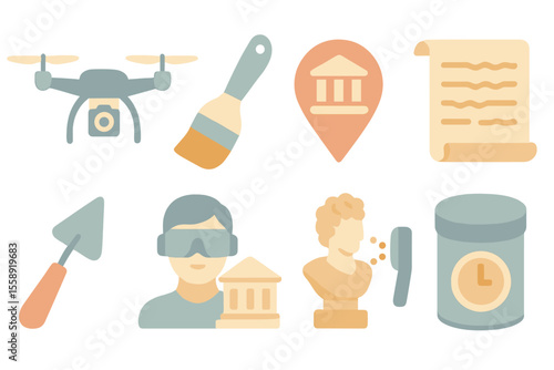 Exploring modern technology in archaeology through drones, virtual reality, and digital tools for historical research