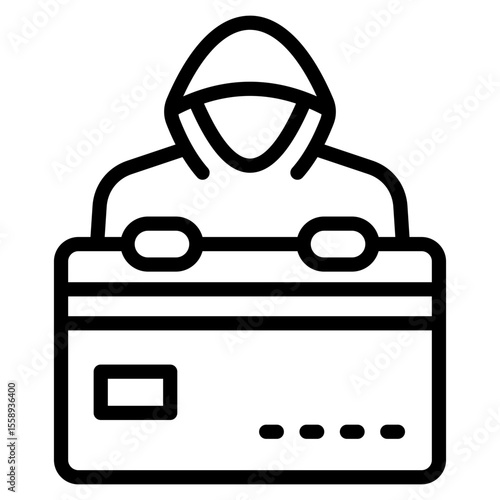 Credit Card Fraud Icon